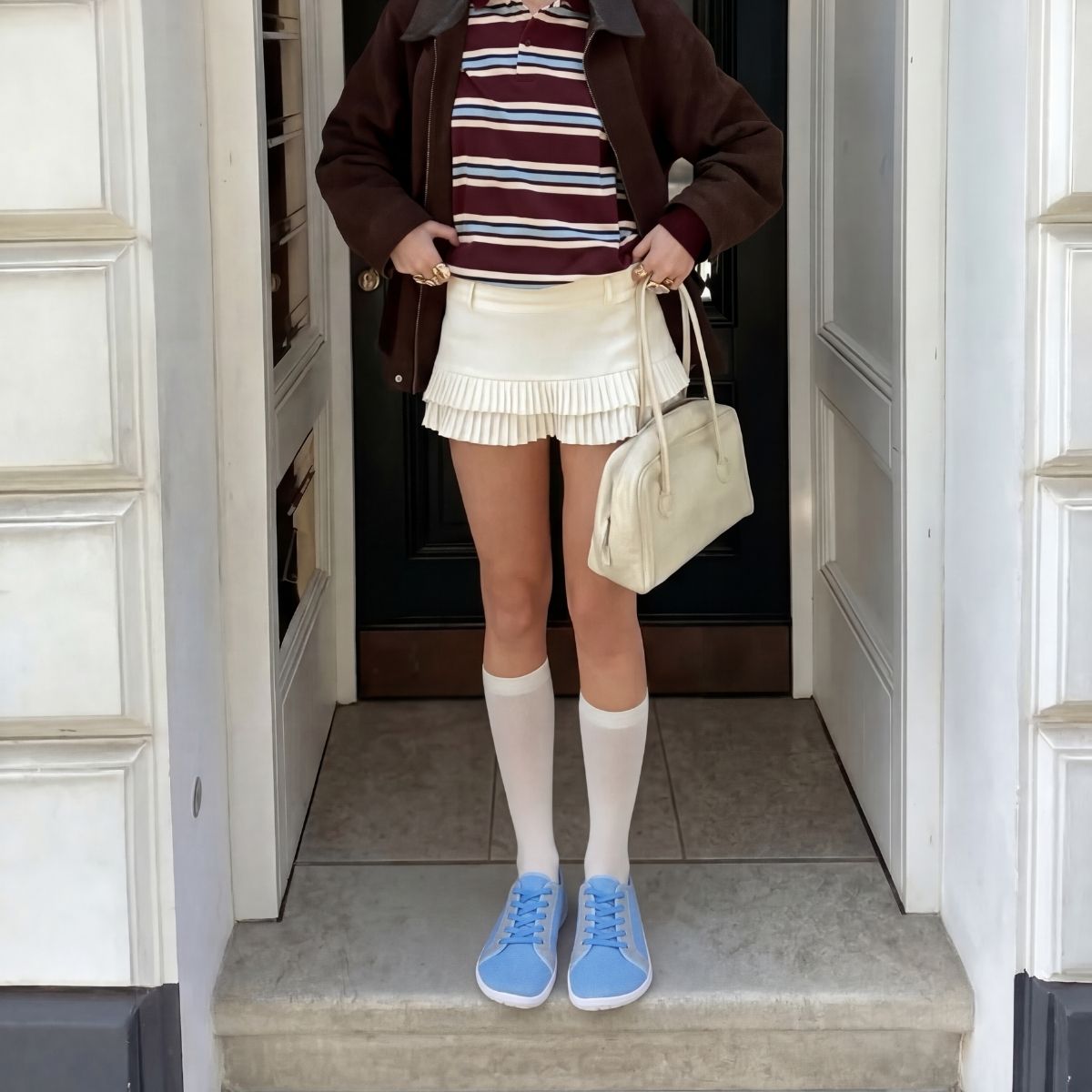 Pelanir Kadın Barefoot Sneaker – Bebe Mavi