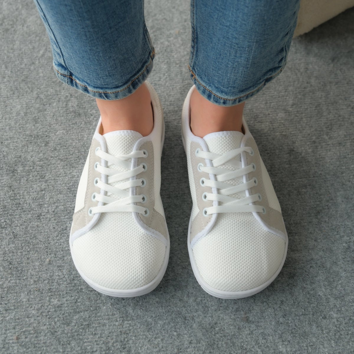 Pelanir Kadın Barefoot Sneaker – Beyaz