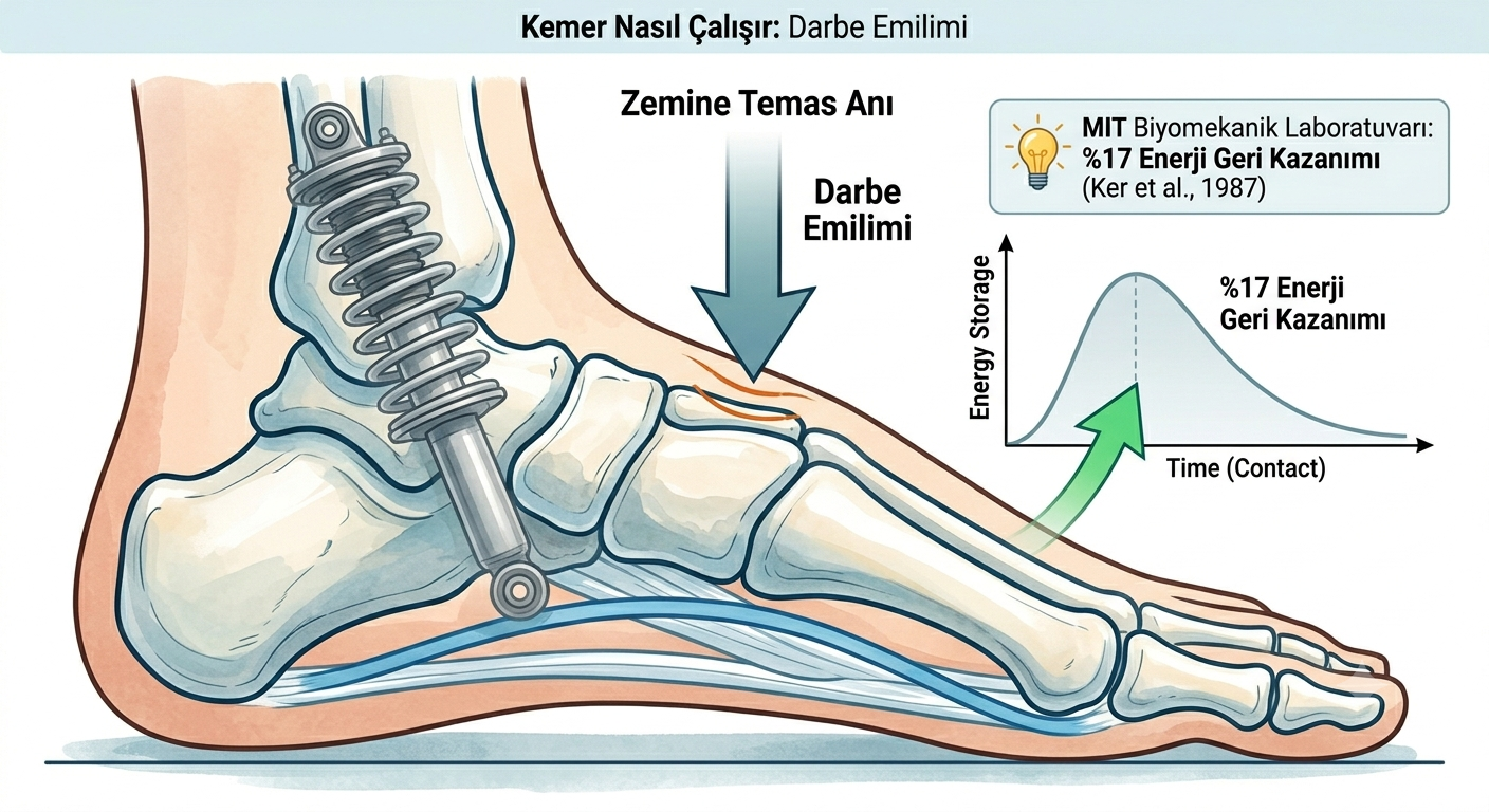 Ayak Kemeri: Doğal Amortisörünüz Nasıl Çalışır?