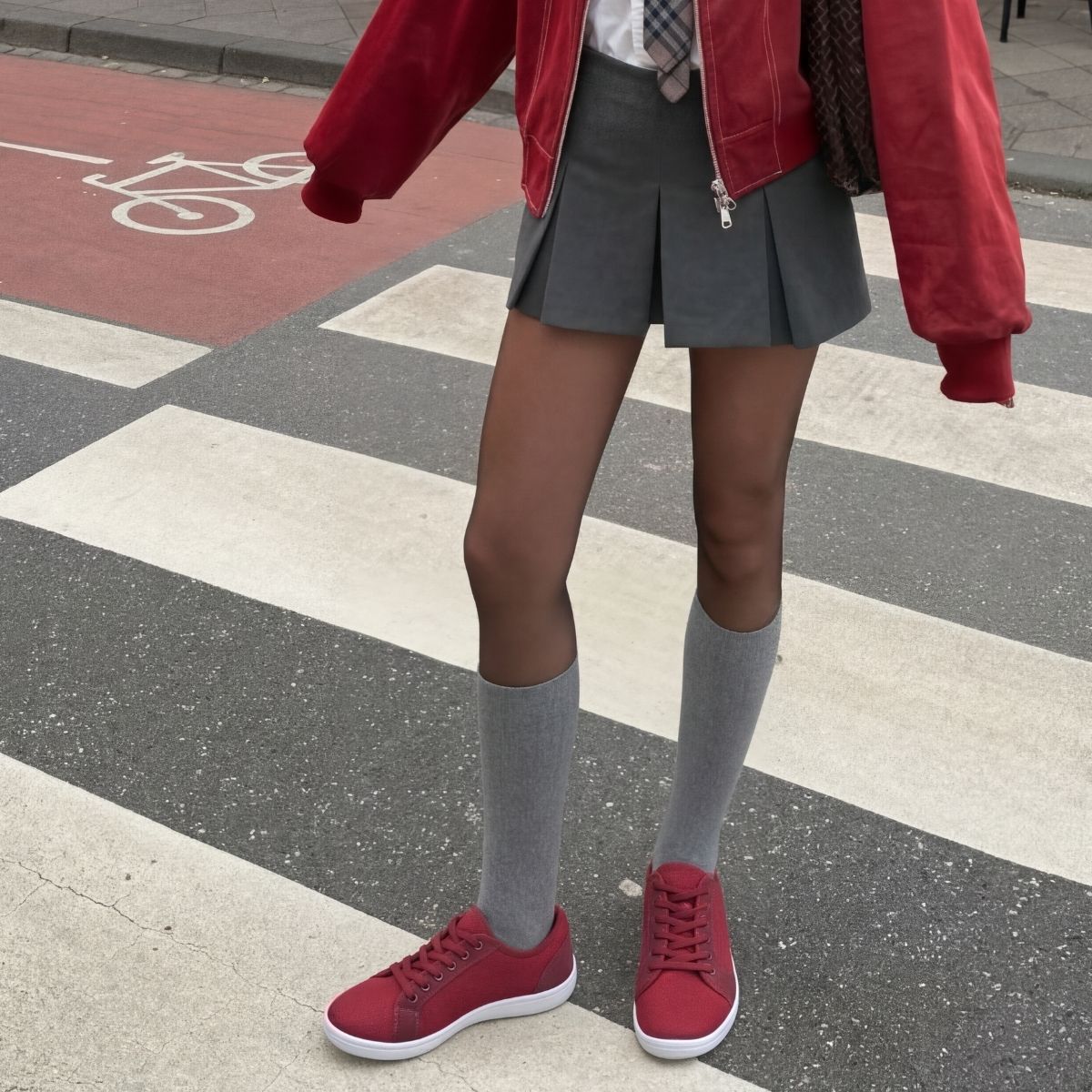 Pelanir Kadın Barefoot Sneaker – Bordo