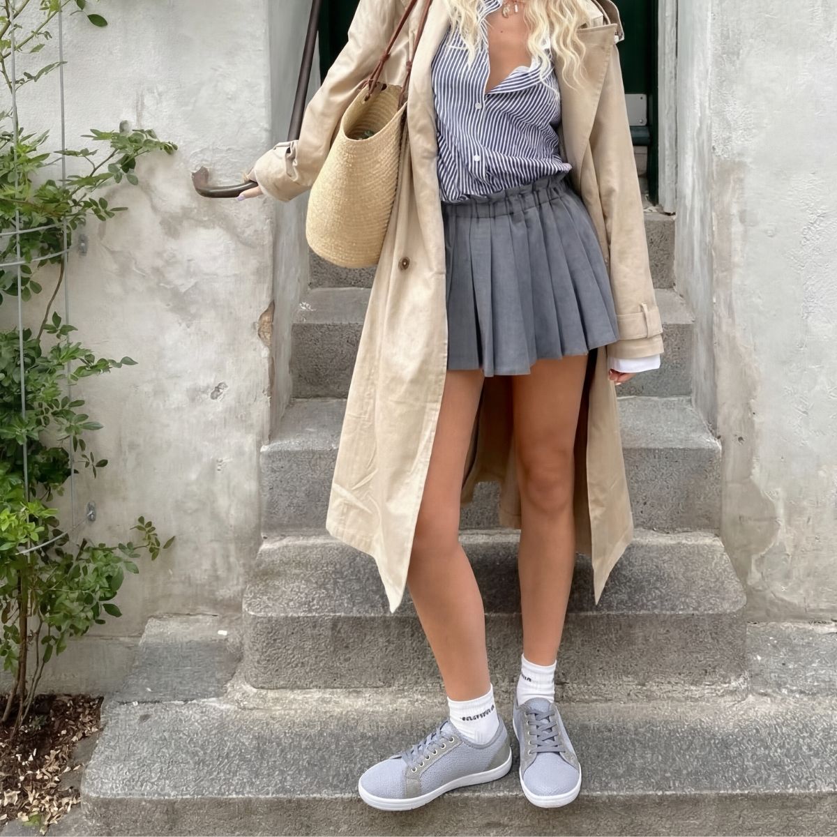 Pelanir Kadın Barefoot Sneaker – Gri