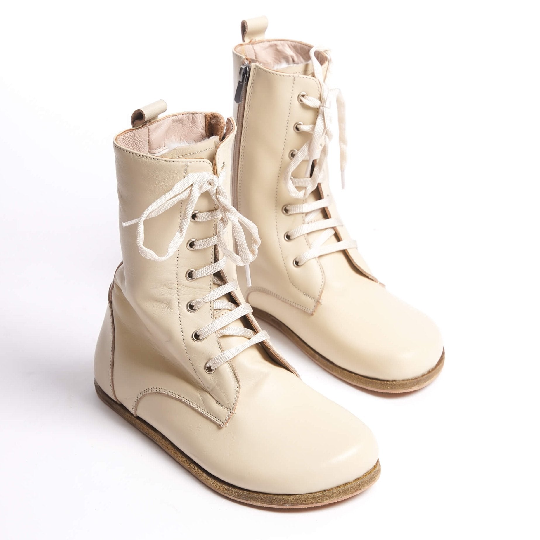 Troas Barefoot Women Winter Boots Beige US 12 12.5 EU 43