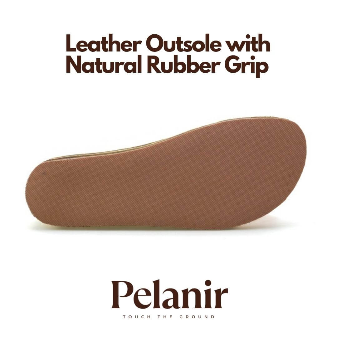 Barefoot shoe rubber sole – flexible, thin, and offers maximum ground feel.