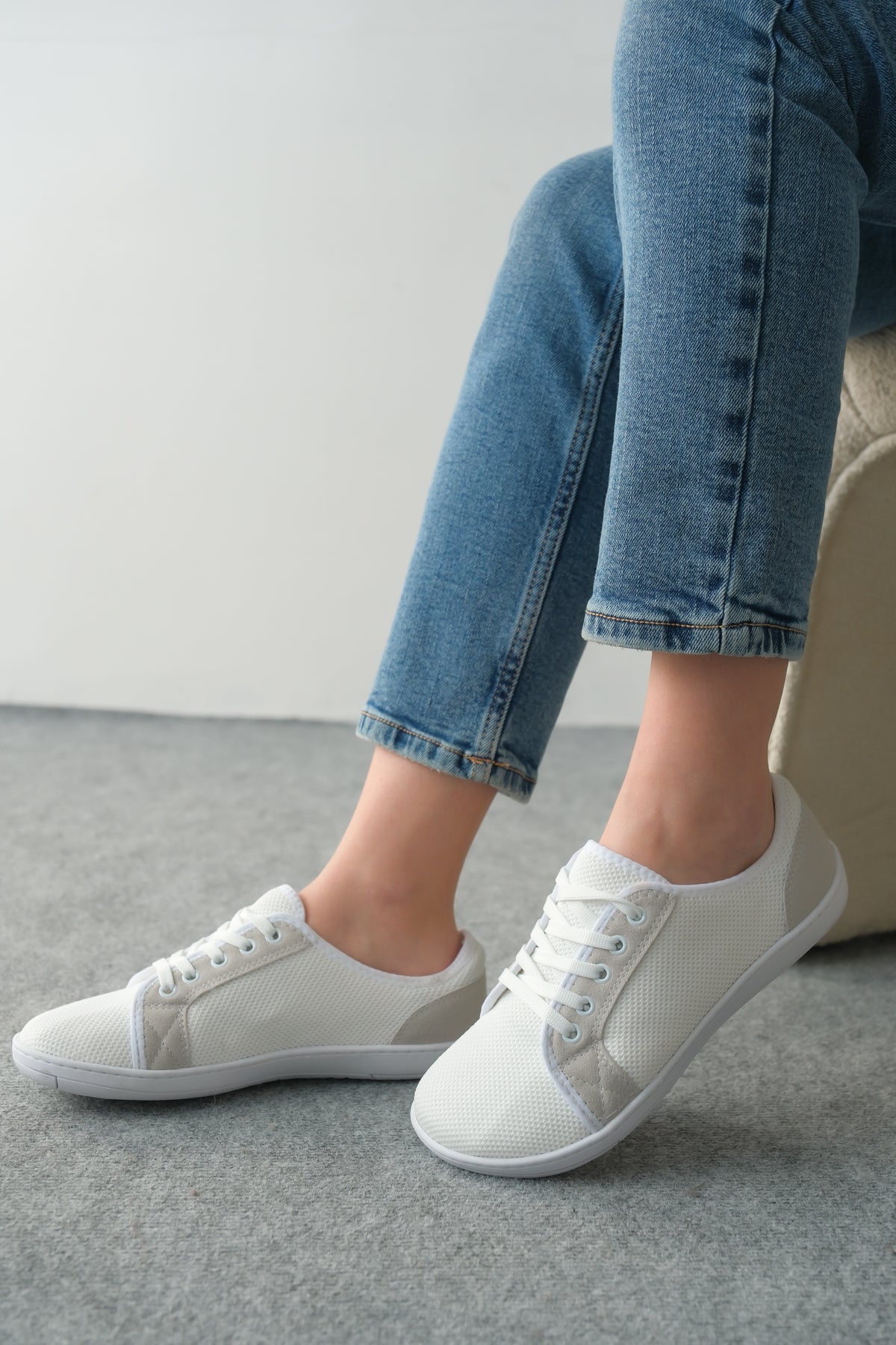 Pelanir Kadın Barefoot Sneaker – Beyaz