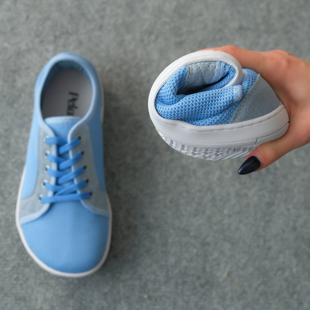 Pelanir Kadın Barefoot Sneaker – Bebe Mavi