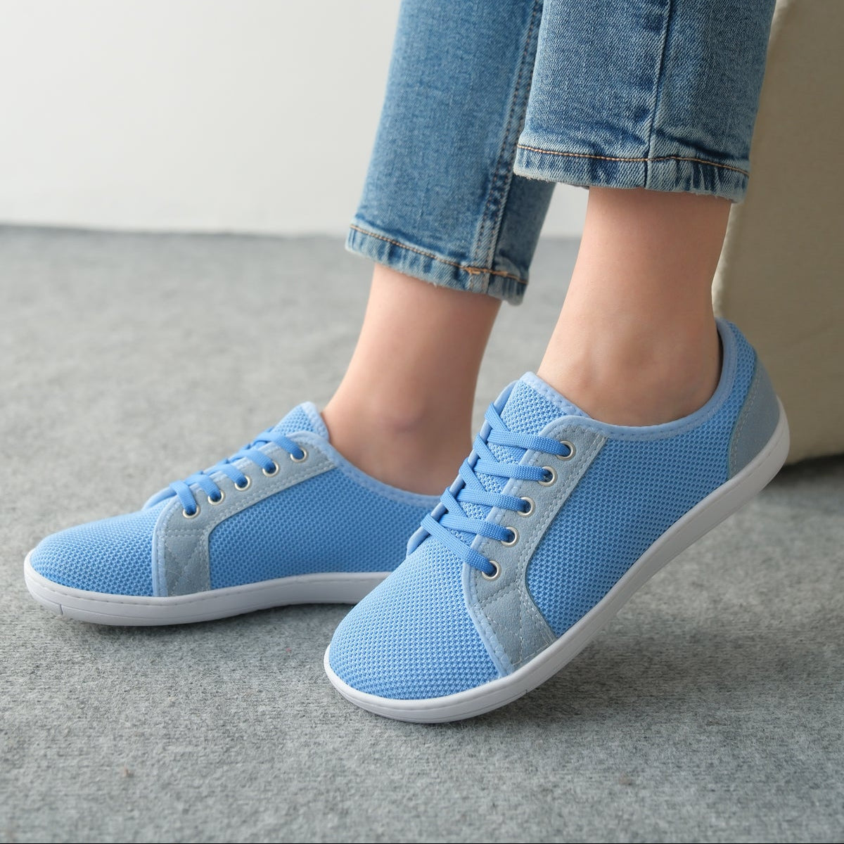 Pelanir Kadın Barefoot Sneaker – Bebe Mavi