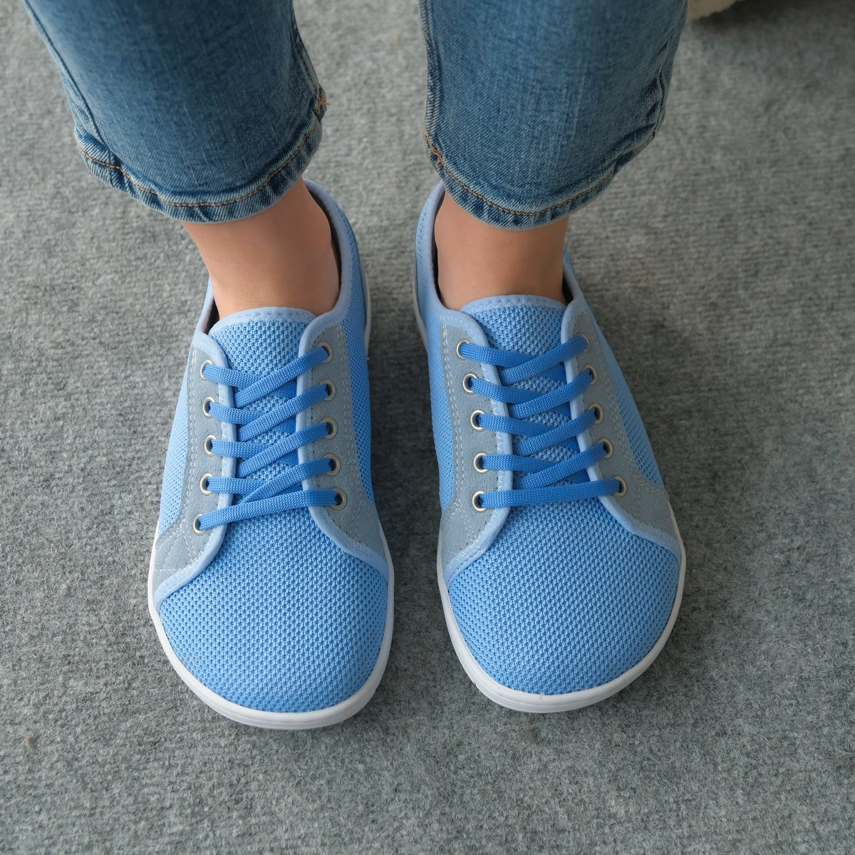 Pelanir Kadın Barefoot Sneaker – Bebe Mavi
