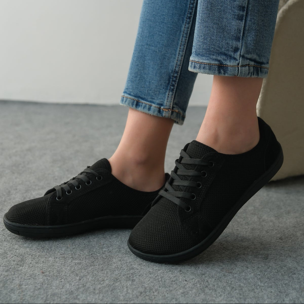 Pelanir Kadın Barefoot Sneaker – Siyah