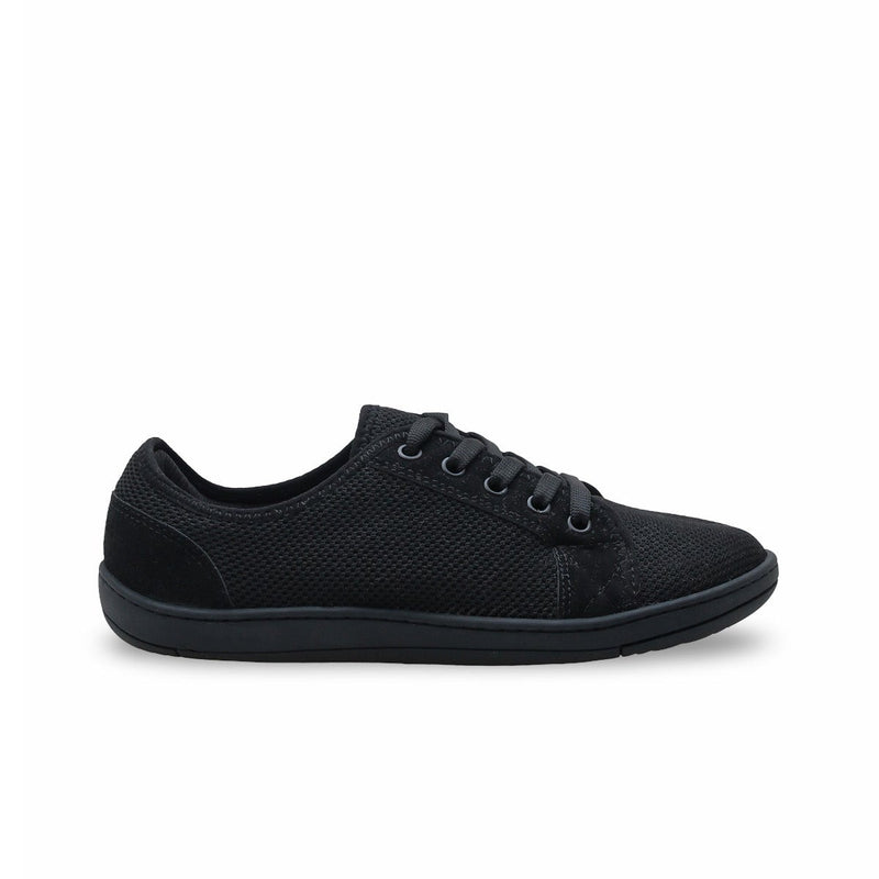 Pelanir Kadın Barefoot Sneaker Siyah - Geniş burun, vegan, hafızalı taban