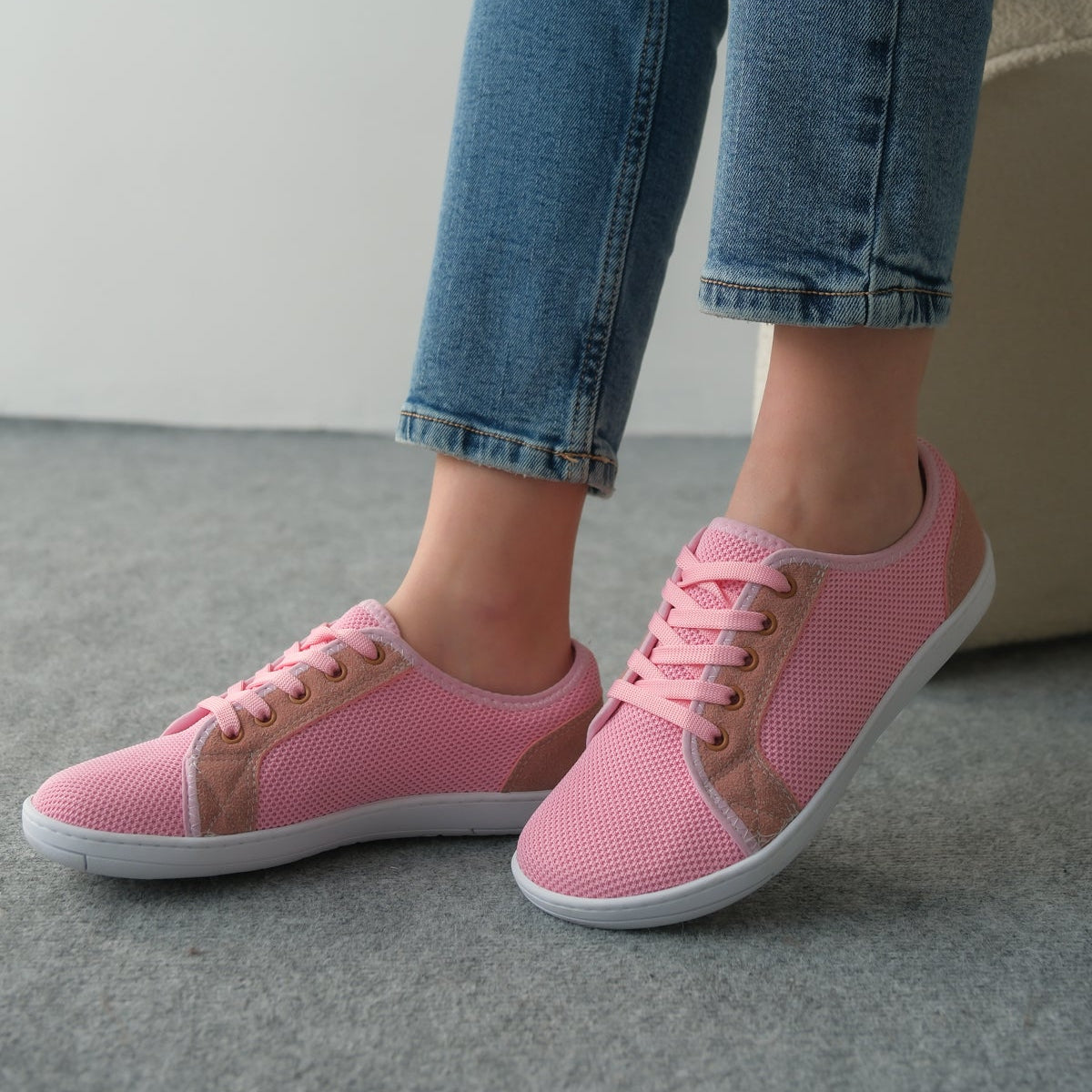 Pelanir Kadın Barefoot Sneaker – Pembe