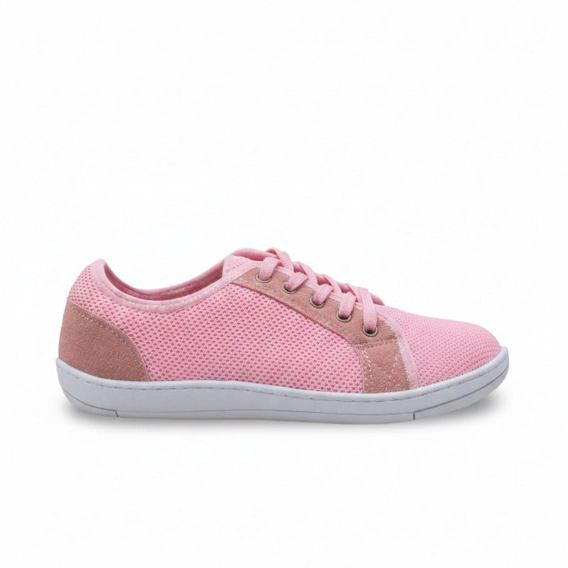 Pelanir Kadın Barefoot Sneaker Pembe - Geniş burun, vegan, hafızalı taban